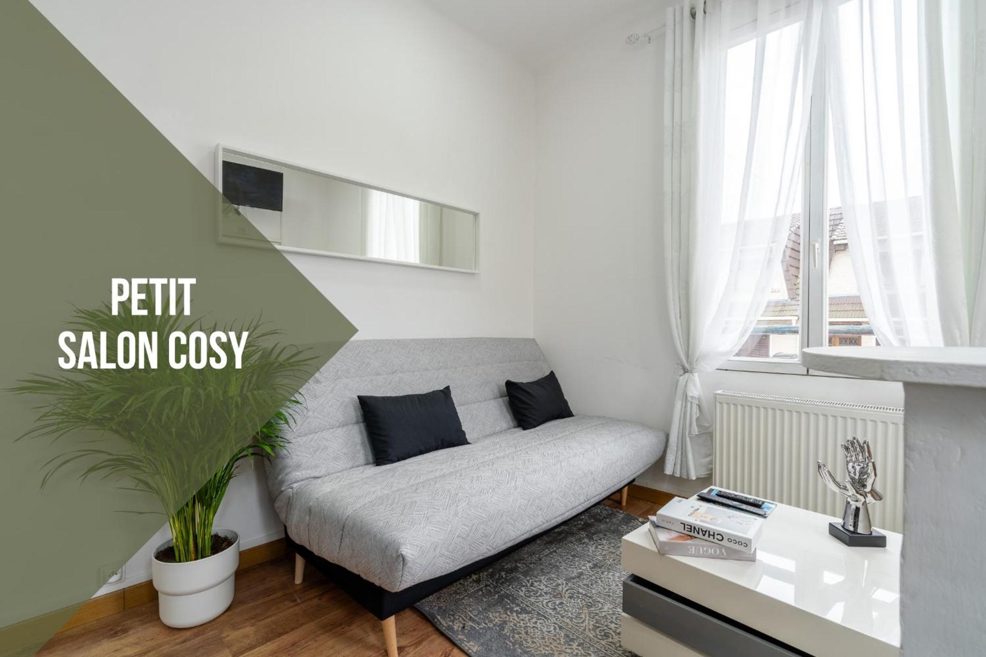 Cocon Douillet, Proche Gare, Wifi Daire Drancy Dış mekan fotoğraf