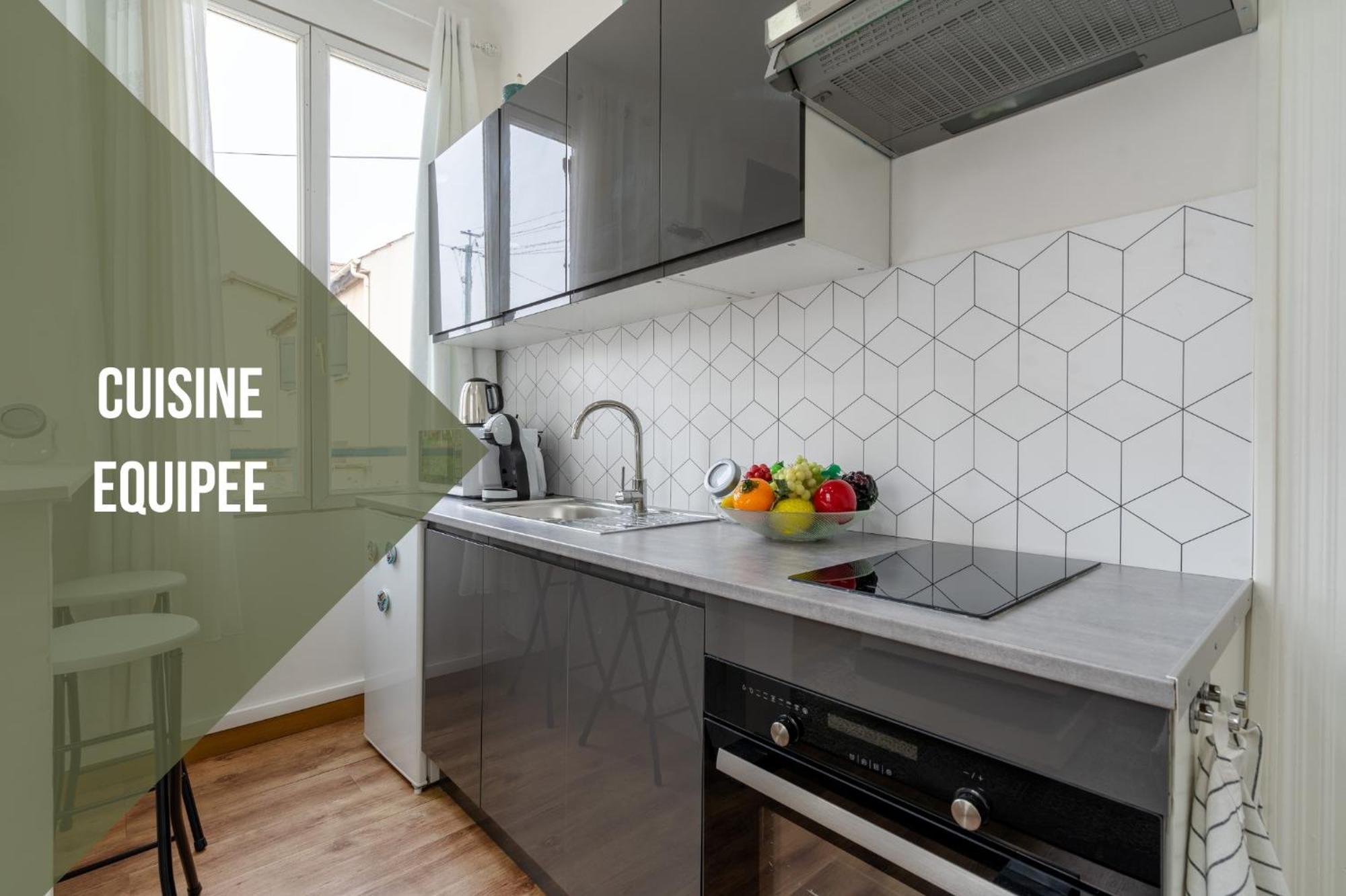 Cocon Douillet, Proche Gare, Wifi Daire Drancy Dış mekan fotoğraf
