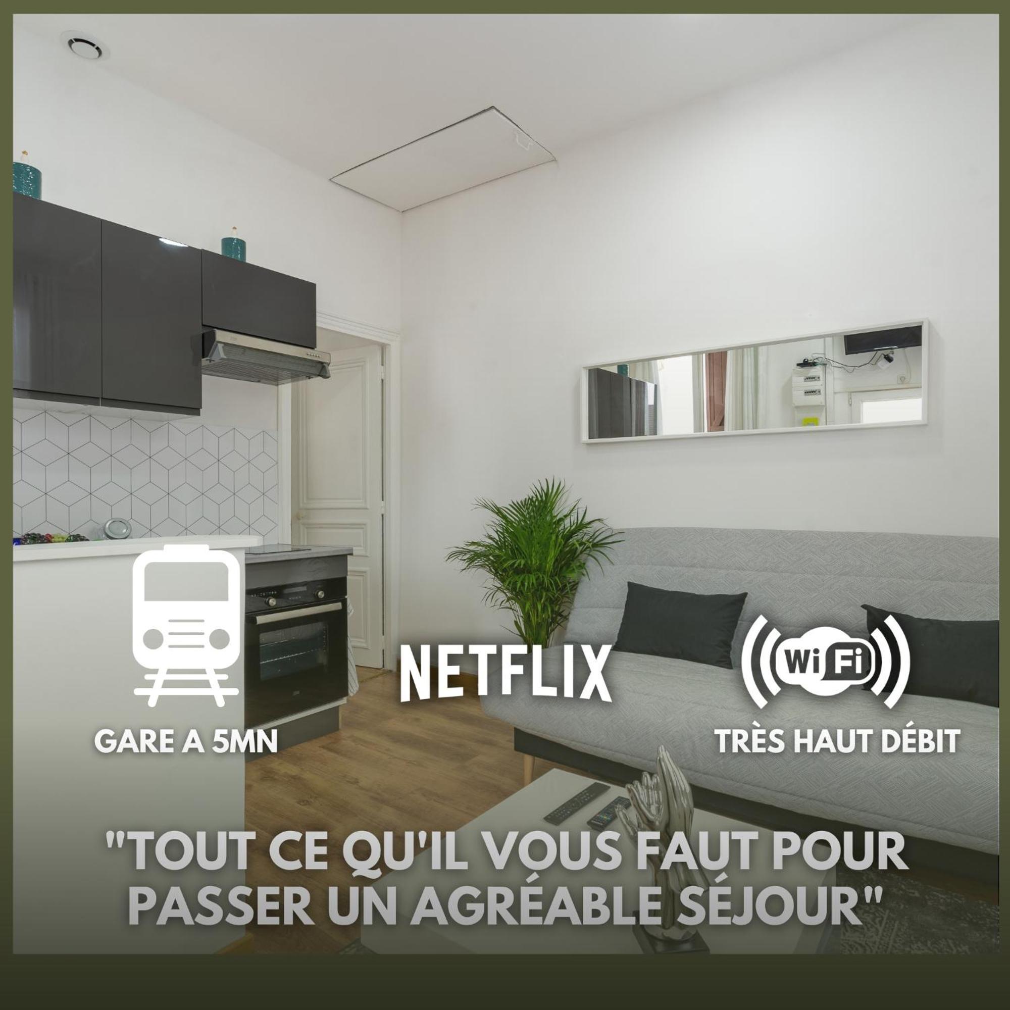 Cocon Douillet, Proche Gare, Wifi Daire Drancy Dış mekan fotoğraf